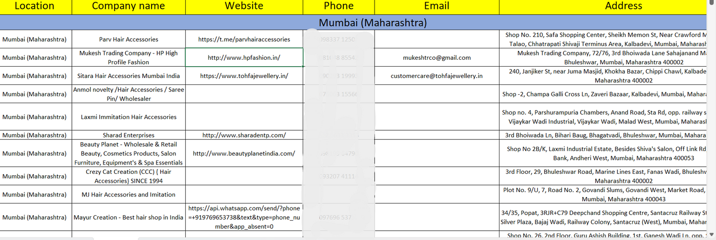 Hair Accessories Manufacturers and Wholesalers List