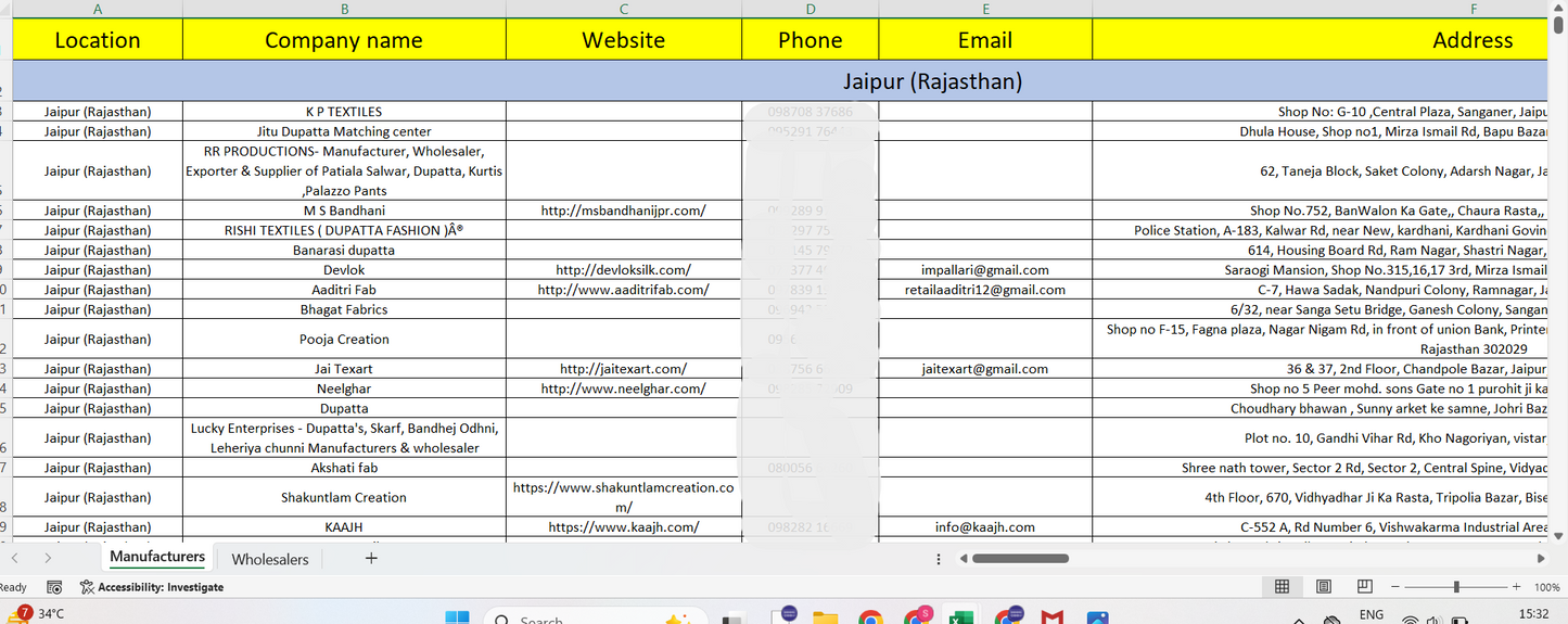 Dupatta Manufacturers and Wholesalers List