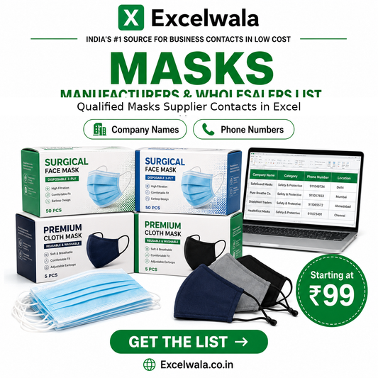 Masks Manufacturer and Wholesalers List