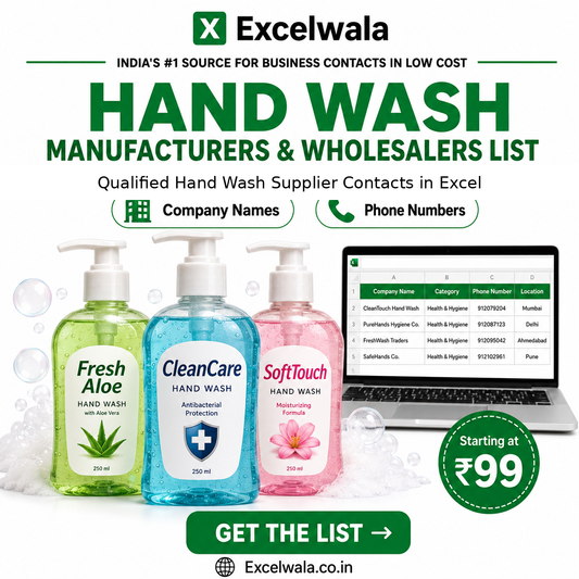 Hand Wash Manufacturers and Wholesalers List