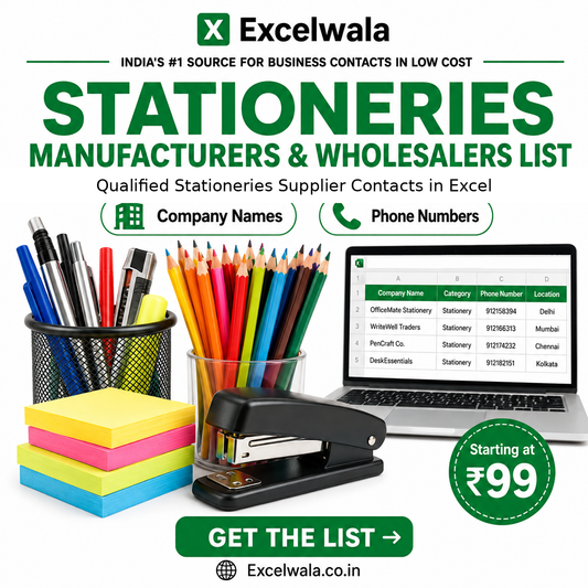 Stationeries Manufacturers and Wholesalers List