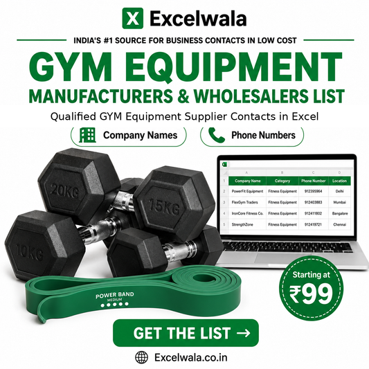 GYM Equipment Manufacturers and Wholesalers List