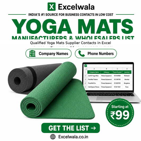 Yoga Mats Manufacturers and Wholesalers 2026 List
