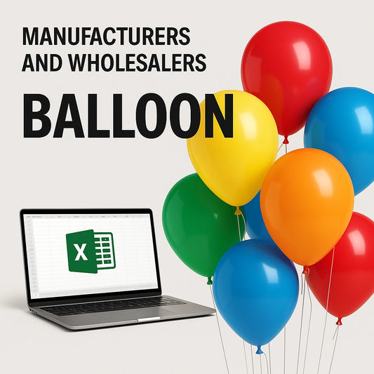 Balloons Manufacturers and Wholesalers List