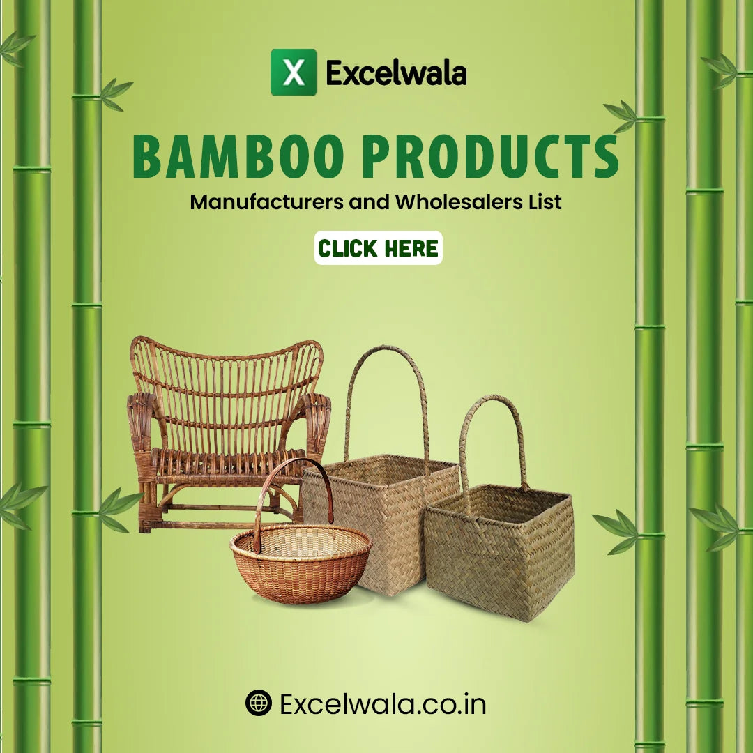 Bamboo Products Manufacturers and Wholesalers List