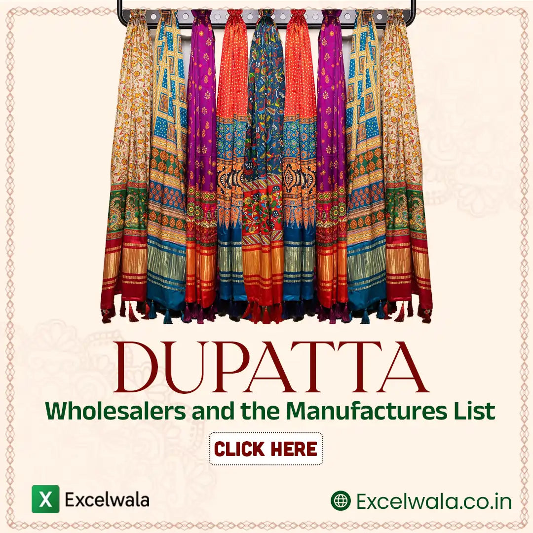 Dupatta Manufacturers and Wholesalers List