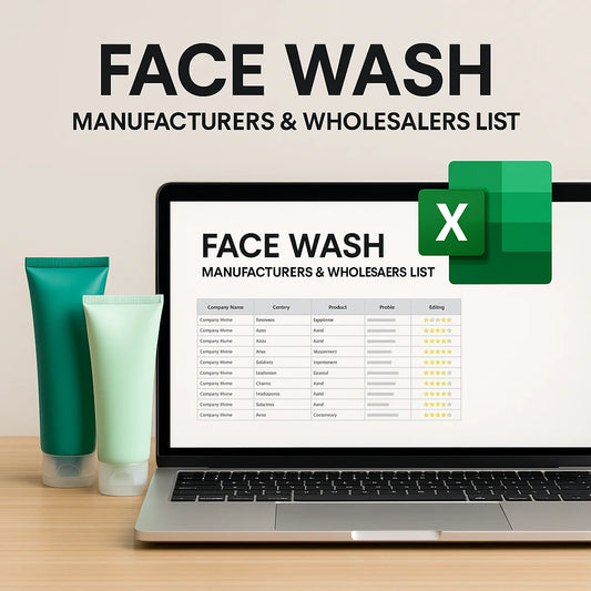 Face Wash Manufacturers and Wholesalers List