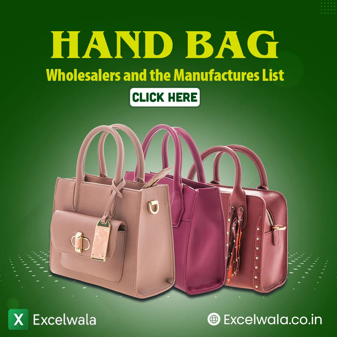 Handbags Manufacturers and Wholesalers List