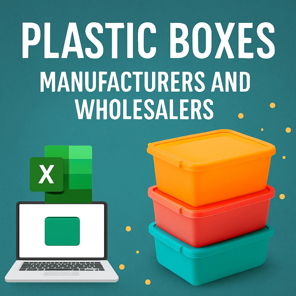 Plastic Boxes Manufacturers and Wholesalers List