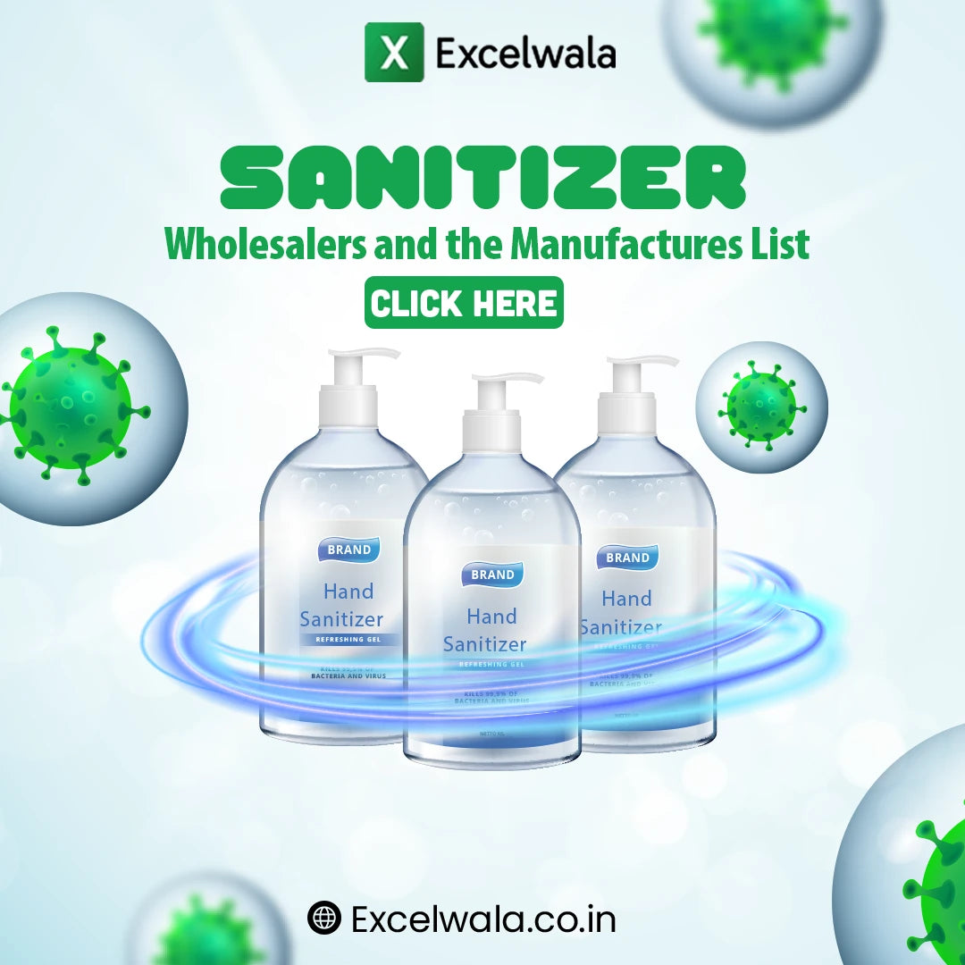 Sanitizer Manufacturers and Wholesalers 2026  List