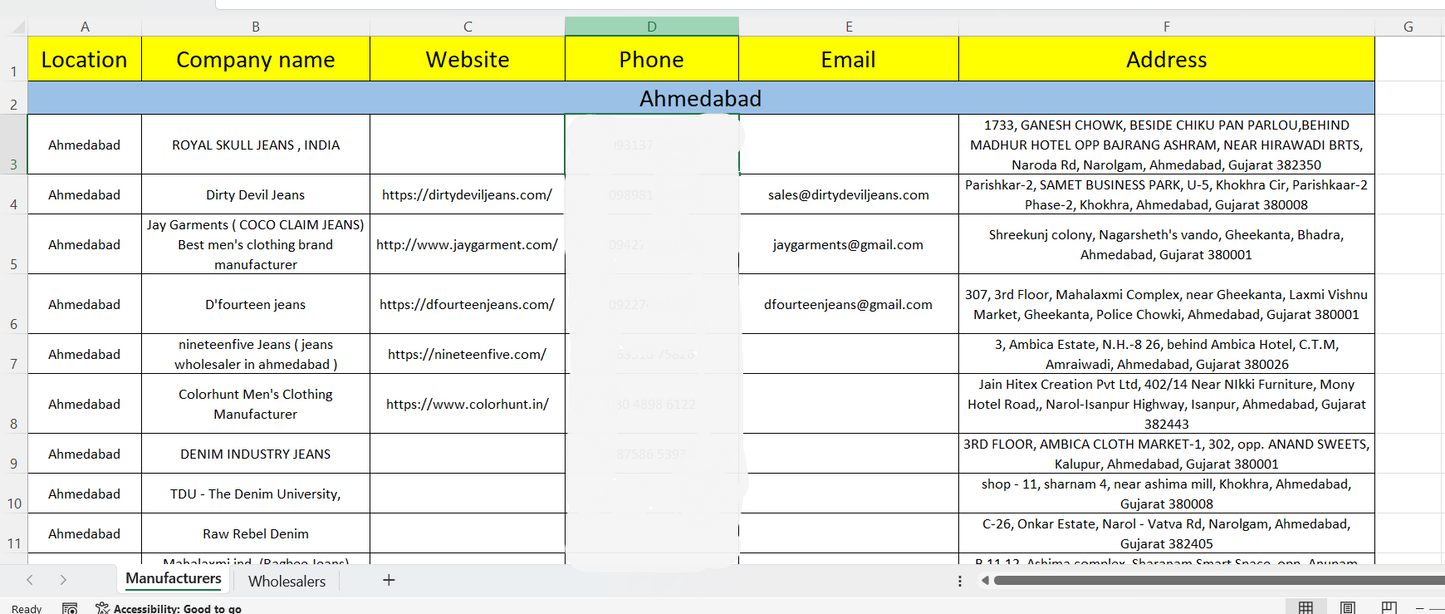 Denim Jean Manufacturers and Suppliers List