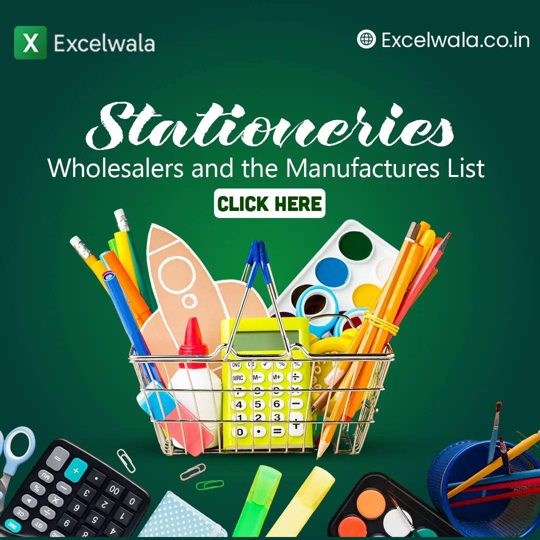 Stationeries Manufacturers and Wholesalers List