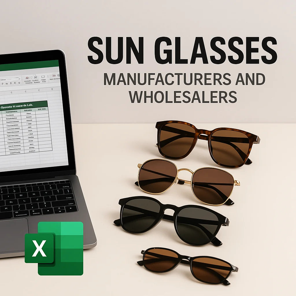 Sun Glasses Manufacturers and Wholesalers 2026 List