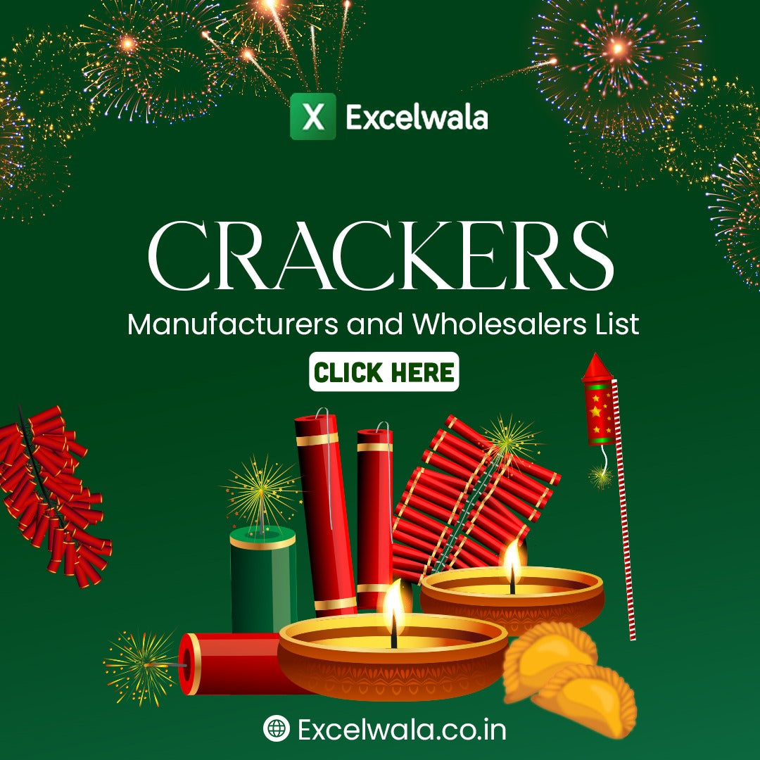 Diwali Crackers Manufacturers and Wholesalers List