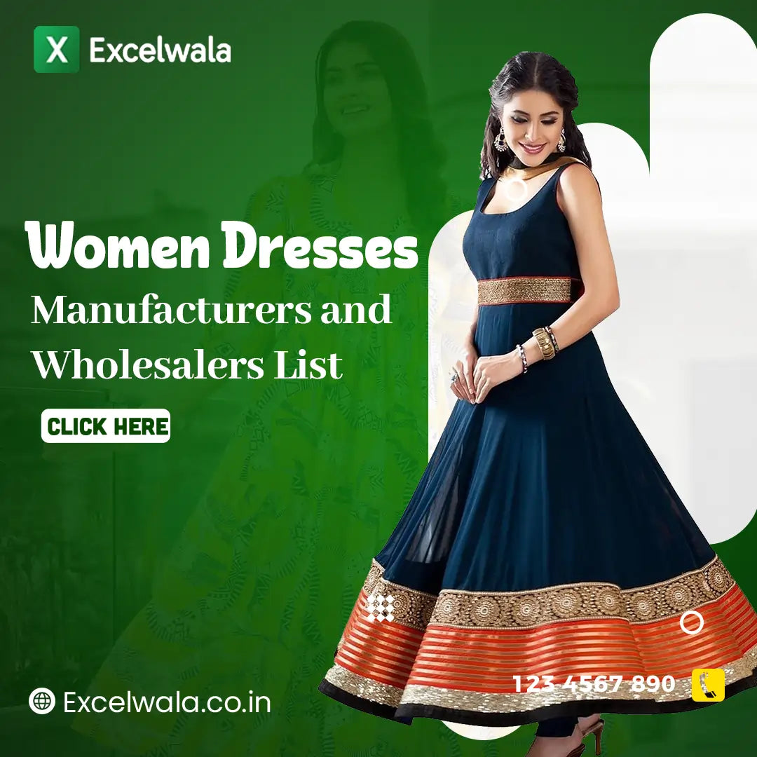 Women Dresses Manufacturers and Wholesalers List-2026
